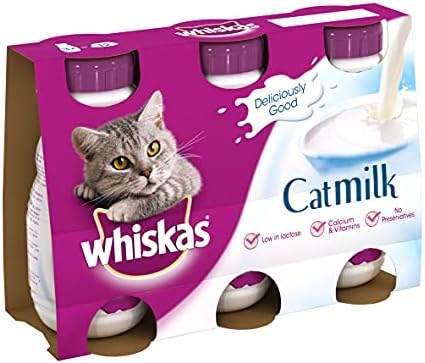 WHISKAS Temptations - Tasty, crunchy treats for adult cats, small bite size snacks with a delicious chicken & cheese filling, 4 x 180g packets - Pack may vary