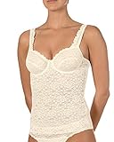 Nina von C., BH-Hemd mit Bügel Spitze 80 B Champagner