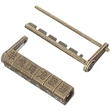 Cadenas décoratif vintage : convient à divers objets, tels que des boîtes en bois, des boîtes à bijoux, des armoires, des placards et autres meubles. cadenas vintage en laiton