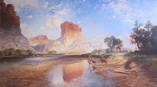 Tableaux sur Toile Oneil Butte Grand Canyon par Moran Poster Mural Chambre 60x90