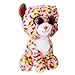 ty 2005076 Lainey Leopard - Beanie Boos Stuffed Animal, Multicoloured, 15cm