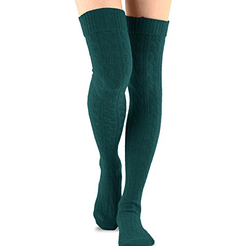 Image of Fashionable Cotton Slouchy Boot Socks for Women and Girls: Long Thigh Highs, Over-the-Knee Highs, and Knee Highs