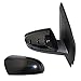 Passengers Power Side View Mirror Ready-to-Paint Replacement for 2007-2012 Sentra 96301ET01E