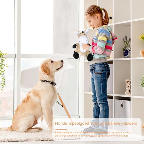 Hunde Spielzeug Krack Piep- Puppen- Spielzeug- Interaktives Quietschen Spielzeug Gegen Langeweile Für Aggressive Kauer-2