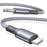 Elebase iPhone 17 17e 16 Aux Cord 1.2M,USB C Aux Cable,Type C to 3.5MM Jack Audio Adapter Auxiliary Cord for Car,New Apple 15 Pro Max Plus,iPad mini Air,Samsung Galaxy Z Fold Flip,S26 S25 S24 FE Ultra