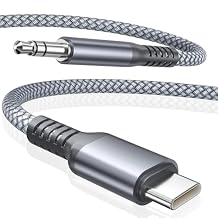 Elebase USB C Aux Cable 6FT,Type C to 3.5MM Jack Audio Adapter Auxiliary Cord for Car,Gooel Pixel 9 8,Apple iPhone 15 16 Pro Max Plus,iPad 10 10th,Mini 6 7,Air 4 5 Generation,Samsung Galaxy S25,S24
