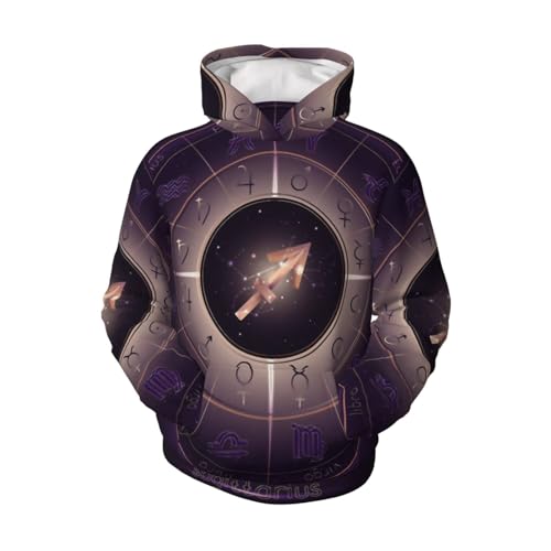 Sagittarius Boy, Girls Sports Shirt Youth Pullover Fashion Hooded Sweatshirt4