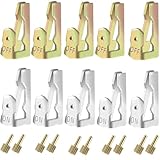 10-Pack Pool Timer On Off Clips - Time Switch Replacement Compatible with Intermatic 156T1978A - Timers Trippers Kit for T100 Series Clock Dial Trippers Intermatic Timer Parts (5 Silver, 5 Gold)