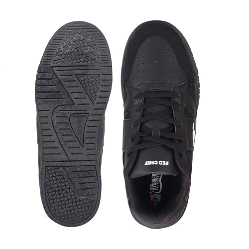 Image of Red Chief Men's Sneaker | Low Ankle Lace-Up Mesh & PU Shoe (C6019)