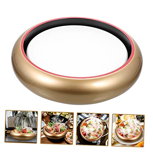 Set de platos redondos de plástico para sushi miniatura 3