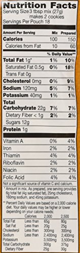 Image of Betty Crocker, Pumpkin Spice Cookie Mix, 17.5oz Pouch (Pack of 4)