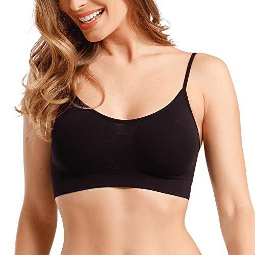 Top Alca Basico Microfibra Sem Costura, She, Preto, M