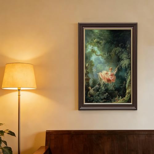 Impression toile Fragonard cadre suspendre deco murale bureau