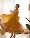 Heni Fashion Indian Style Pure Organja Silk Print Anarkali Gown Dupatta Set With Pant Ready To Wear