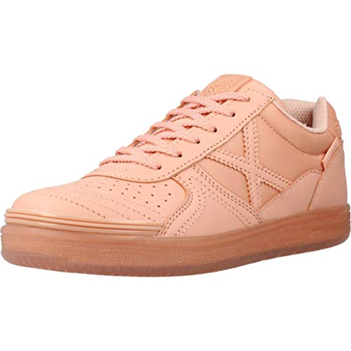 Munich G3 Zapatillas niño fútbol Sala Monochrome (Rosa, Numeric_35)