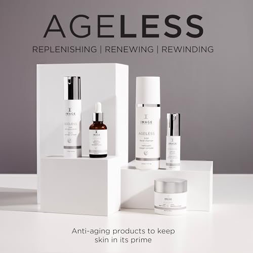 IMAGE Skincare, AGELESS Total Serum, AHA Anti-Aging Face Serum with Peptides to Firm, Hydrate, Smooth Wrinkles and Even Tone, 1.7 fl oz