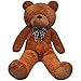 Ausla Peluche XXL marron, ours en peluche géant, énorme, doux, ours géant, ours en peluche, 170 cm de hauteur
