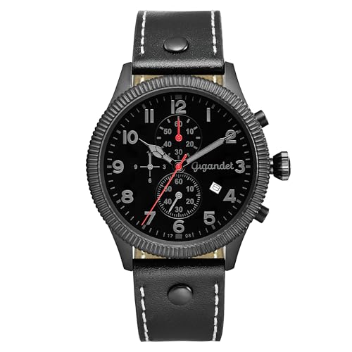 Montre Gigandet Hommes quartz japonais 12VNAG34NE/003 bracelet cuir