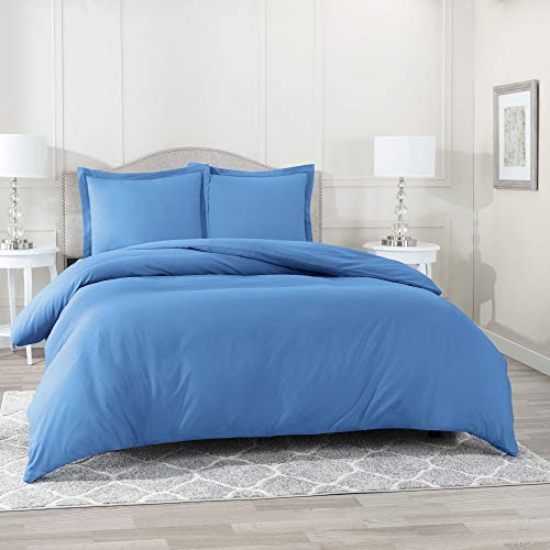 Nestl Bedding Duvet Cover 3 Piece Set – Ultra Soft Double Brushed Microfiber