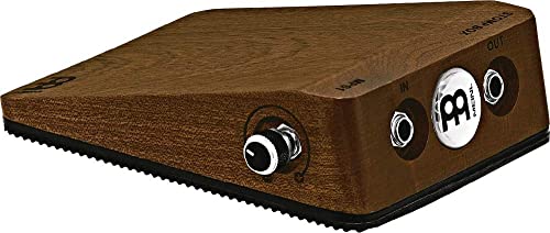 Meinl Percussion Stomp Box - Stomp Box/Effektpedal - Erzeugt ein analoges Signal - Perfekt für Singer/Songwriter und Multiinstrumentalisten - Mahagoni (MPS1)