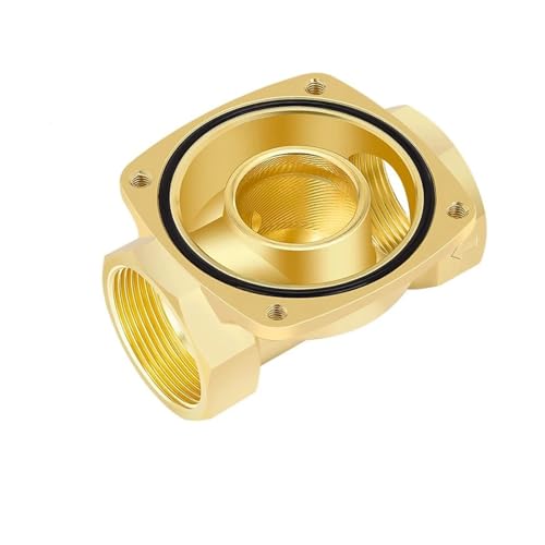 Électrovanne en Laiton 2 Pouces 110VAC Normalement Fermée Action Directe Eau