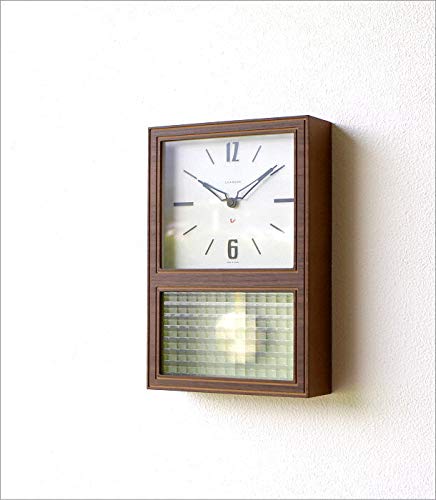Amazon.co.jp: 振り子時計 掛け時計 壁掛け時計 おしゃれ 木製