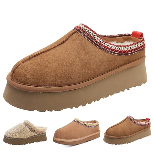 Fashion Platform Slippers for kids Fur Fleece Lined Short Ankle Boot boy girl Comfortable Warm Outdoor Indoor Home Non slip fuzzy big Little Kid Mini Boots