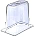Carlisle FoodService Products Storplus Food Storage Container, Food Pan with Spoonable Corners for Catering, Buffets, Restaurants, Polycarbonate (Pc), 1/9 Size 6 Inches Deep, Clear