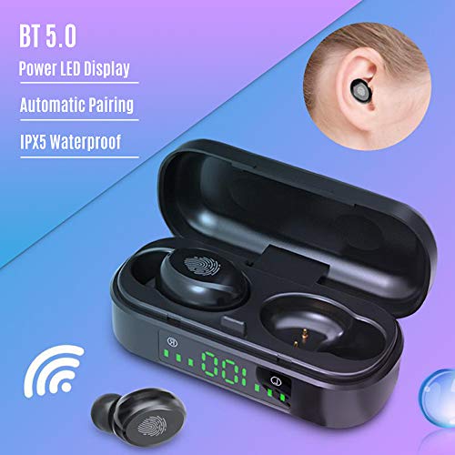 pedkit V 8 TWS5.0 BT Connected Headset Fone de Ouvido Fone de Ouvido Fone de Ouvido LEDs Sensível ao
