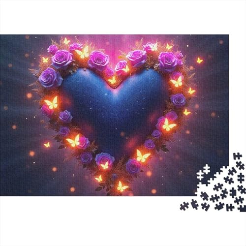 Rompecabezas de rosas de 1000 piezas para revivir momentos de paz