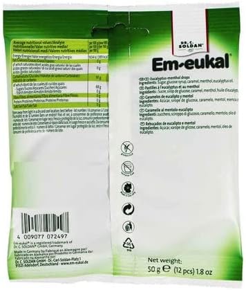Miniatura 3 de Dr. C. Soldan Em Eukal Pastillas para la garganta - Miel y Eucalipto 1.76 oz cada una