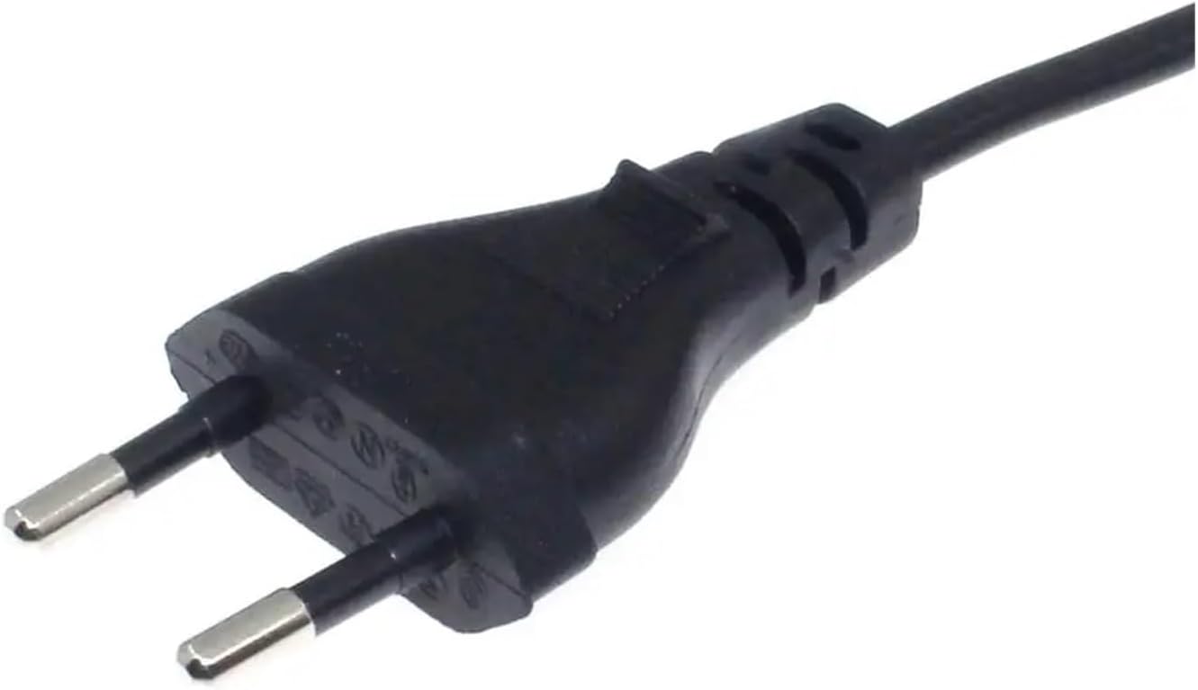 IEC 320 C7 Figure-8 AC Power Cord 30cm/50cm 2.5A 250V(0.5m White)