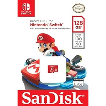 SanDisk 128GB microSDXC card for Nintendo Switch