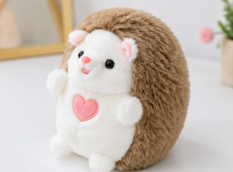 Image of Cute Heart Plush Toy | Soft Stuffed Animal Couple Toy | Ultra Soft PP Cotton Plush for Kids, Girls & Boys | Hugging Pillow | Birthday, Valentine's Home Decor