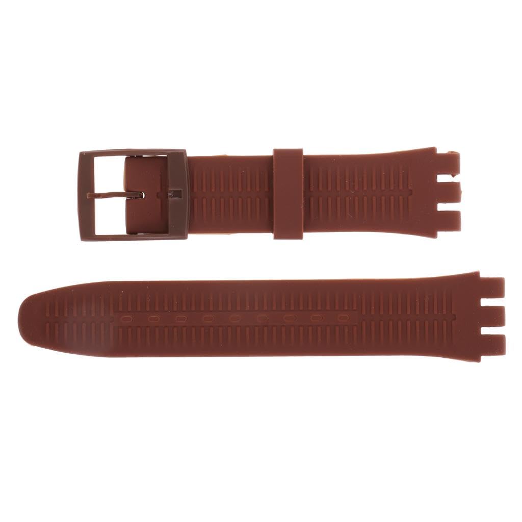 MYADDICTION 19mm Silicone Rubber Replacement Watch Bands Waterproof Brown Jewelry & Watches | Watches, Parts & Accessories | Wristwatch Bands (B0CGVDWV2Q) Amazon Price History, Amazon Price Tracker