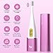 Femometer Smart Basal Body Thermometer, BBT Thermometer with Backlight LED Screen, Fertility/Period Tracker with Femometer APP, Automatic Data Recording, Lipstick Shape, Easy to Use and Carry, Purple