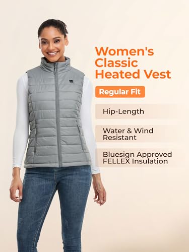 Women's Heated Vest with Battery Pack