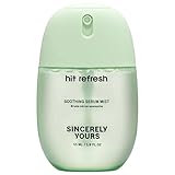 Sincerely Yours Hit Refresh Soothing and Hydrating Serum Mist with Cucumber Extract | Size: 1.9 oz/55 ml