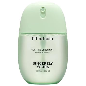Sincerely Yours Hit Refresh Soothing and Hydrating Serum Mist with Cucumber Extract | Size 1.9 oz/55 ml