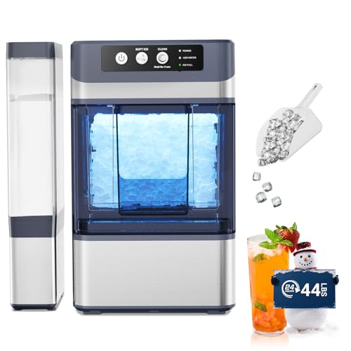 Fabricadora de Hielo Nugget Portátil 44 lbs/24h miniatura 1
