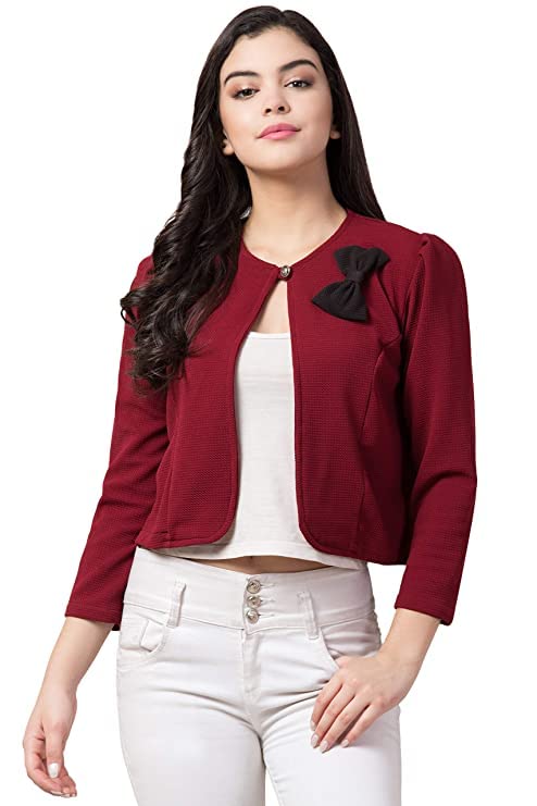 iuga Women Casual Regular Sleeve Shrug-picture-51
