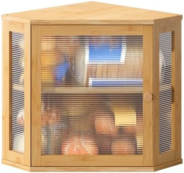 BMOSU Corner Bread Box for Kitchen Countertop Doub… BMOSU Corner Bread Box for Kitchen Countertop Doub…