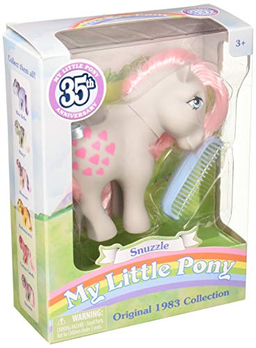 Basic Fun! 35238 Snuzzle poney rétro vintage pour collectionneur