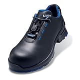 Uvex 1 Arbeitsschuhe - Sicherheitsschuhe S3 SRC ESD - Blau-Schwarz, Größe:35