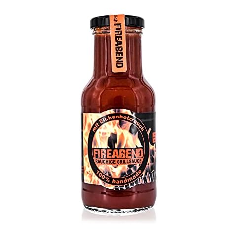 FIREABEND Rauchige handgemachte BBQ Grillsauce Cover
