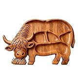 Charcuteriebrett - Bandeja para Servir Platos en Forma de para Alimentos, Plato rústico para Aperitivos Familiares - para Celebraciones Familiares, Vacaciones, Cocina, Aperitivos, Queso, Carne