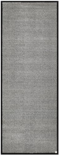 Barbara Becker Fussmatte innen waschbar, moderne Fußmatte für Eingang Tür Terrasse, einfarbige Türmatte , Farbe:Wild Mauve, Größe:67 x 170 cm