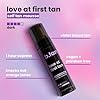 b.tan Violet Base Self Tanner Mousse | Love At First Tan - Best, 1 Hour Express Sunless Tanning Foam, Cancels Orange Tones, Dark Bronzing Glow, No Fake Tan Smell, Face & Body, 6.7 Fl Oz