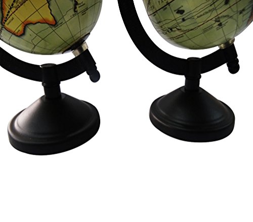 Decorativo globo del mondo set di 2 pezzi di forma...