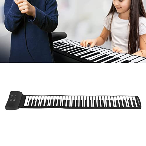 ASHATA Piano à Main, Clavier Portable Pliable avec Pédale 61 Touches, Cadeaux de Musique pour Femmes Hommes Filles… - Les Beatles, Paul McCartney, John Lennon, RIngo Starr, George Harrison ASHATA Piano à Main, Clavier Portable Pliable avec Pédale 61 Touches, Cadeaux de Musique pour Femmes Hommes Filles… – Image 5